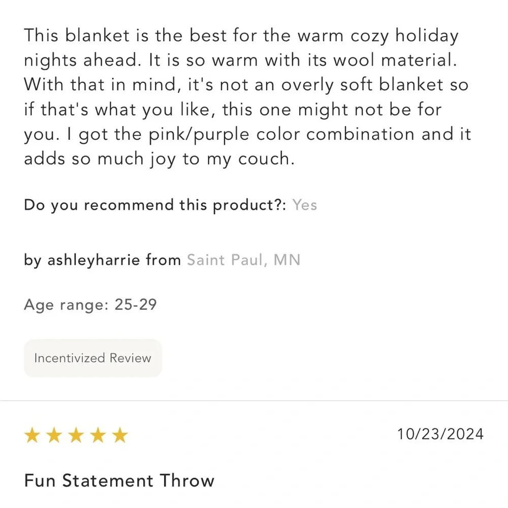 Chunky‎ Wool Knit Throw Blanket